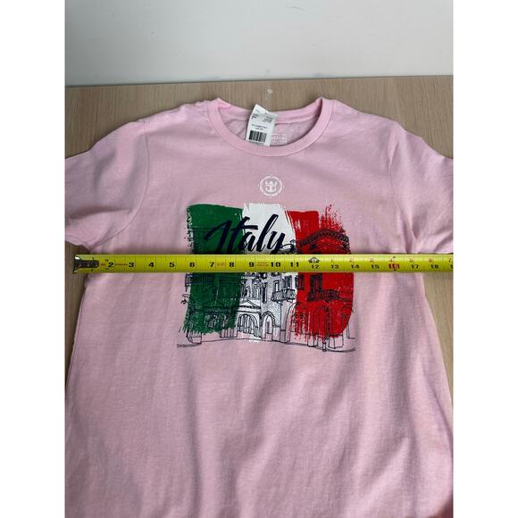 Royal Caribbean Pink Italy T-Shirt - Size M - New - Picture 7 of 8